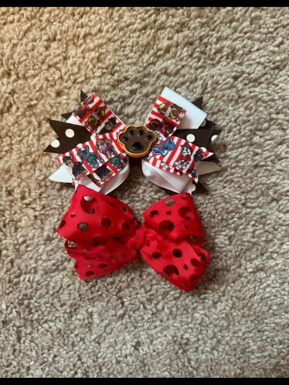 Kids Hair Bows - Set of 2